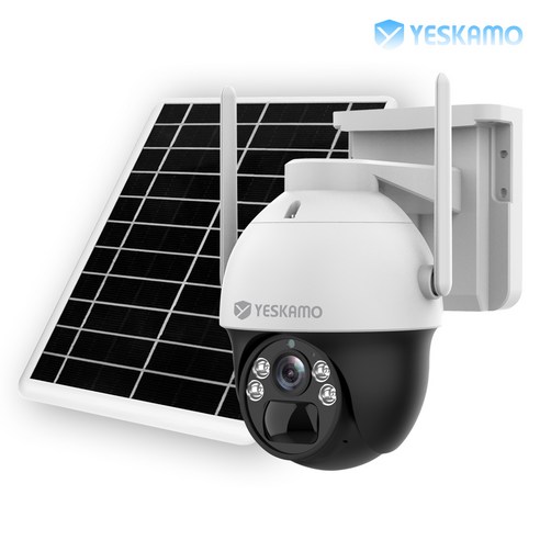 YESKAMO 예스카모 무선 CCTV 충전식 400만 KR-Q30