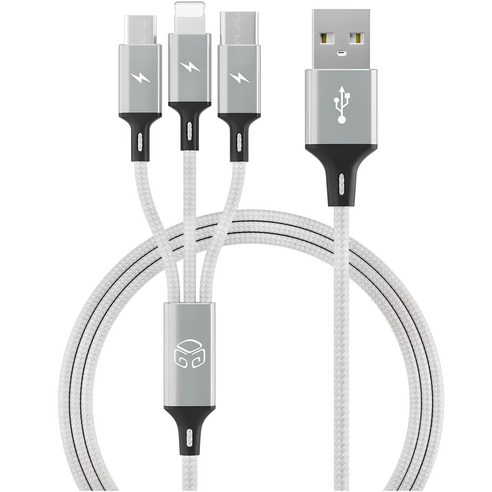 디지지 3in1 스마트폰 고속 충전 멀티케이블